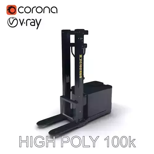 Electric Forklift Model Pack for Industrial Use