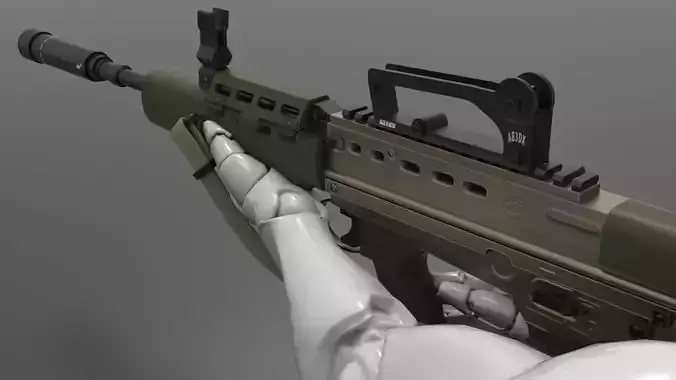 SA80 L85A1 Weapon Fps-Tps