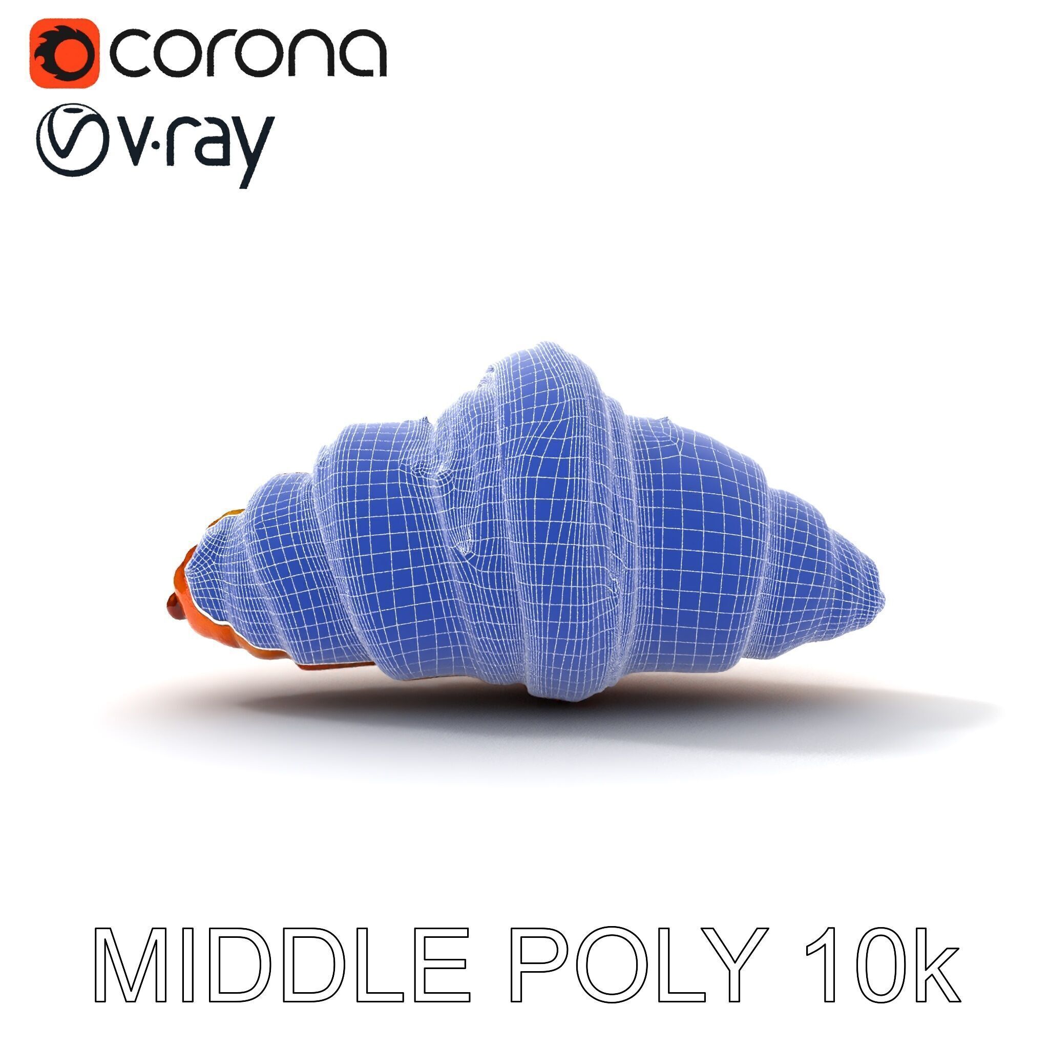 Croissant Model Pack with Detailed Pastries Low-poly 3D model_6