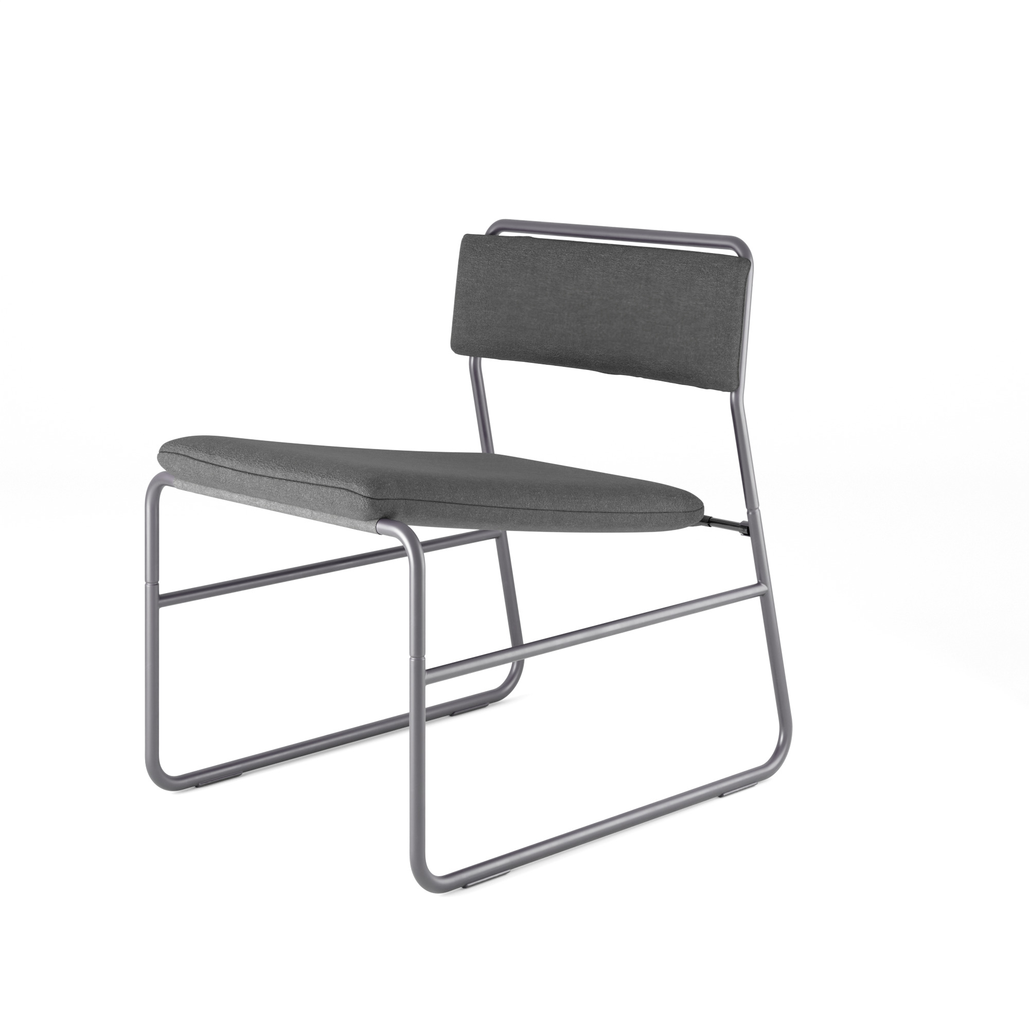 LINNEBACK Chair  Ikea Modern 3D Model Low-poly 3D model_3