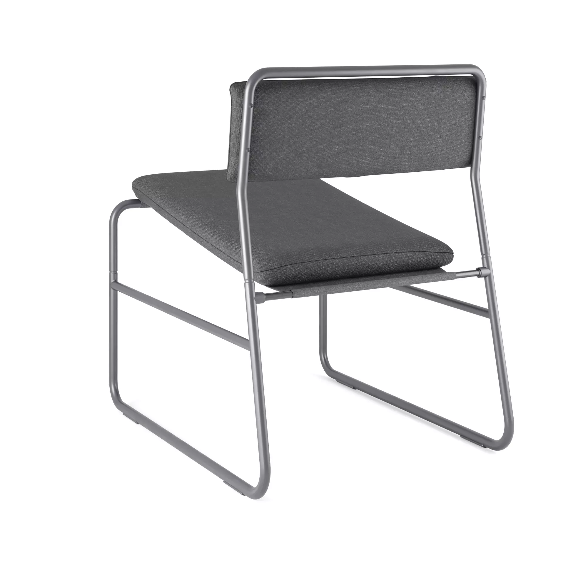 LINNEBACK Chair  Ikea Modern 3D Model Low-poly 3D model_0