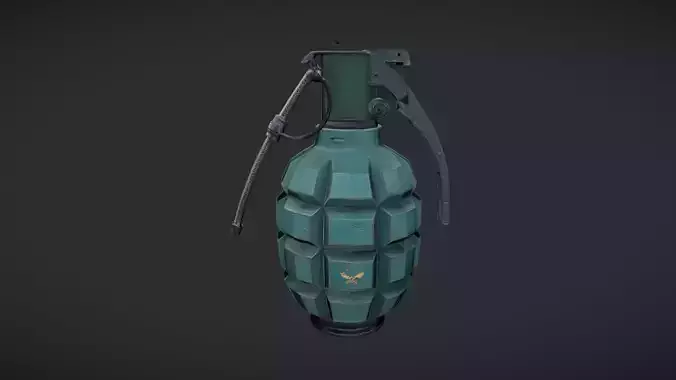hand grenade 3D model