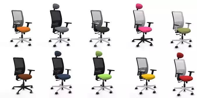 Pack 10 Modern Office Chair