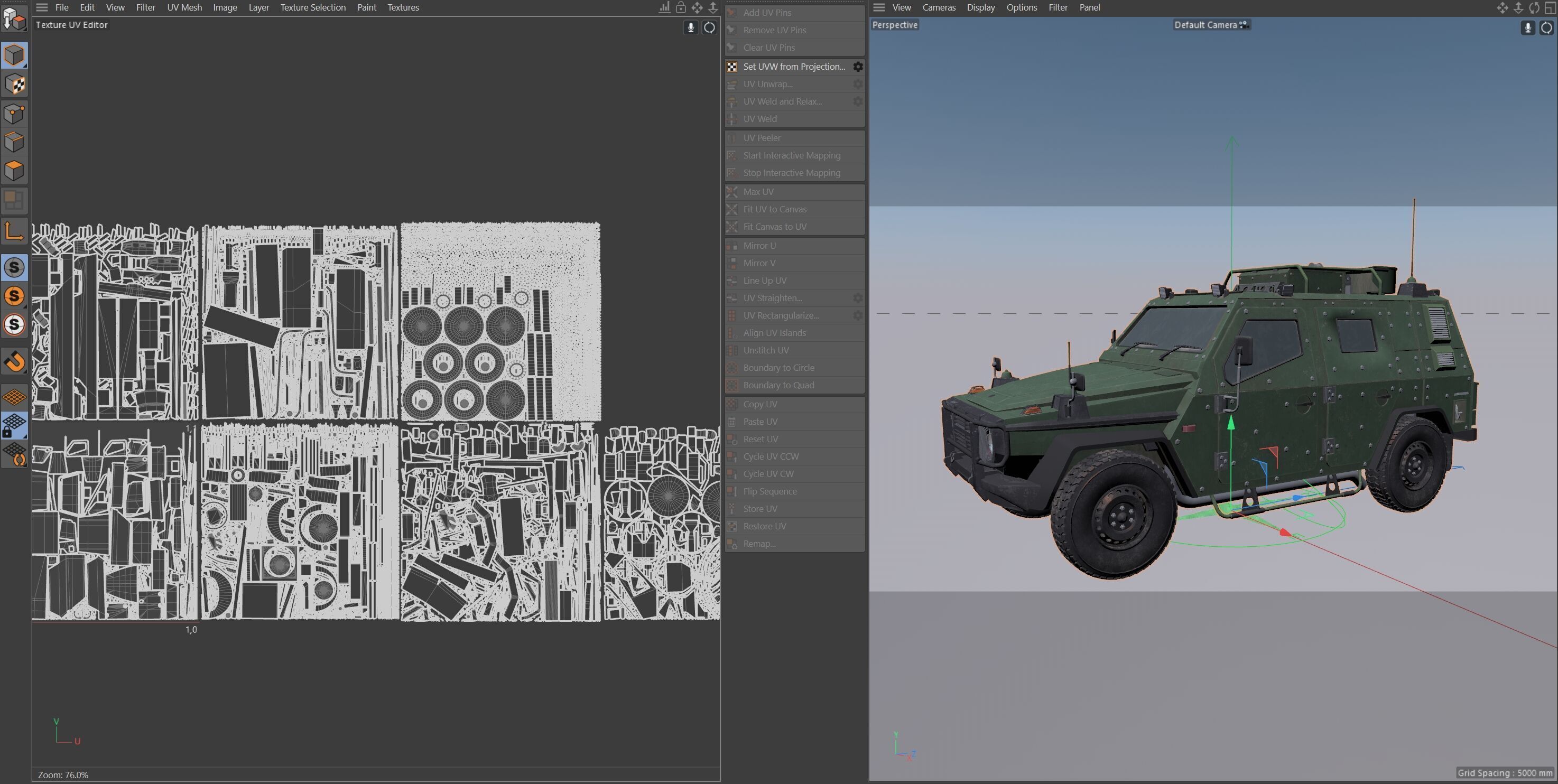 LAPV Enok Light Armored Patrol Vehicle Low-poly 3D model_9