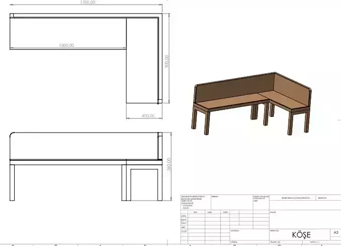 Solidworks Kose takimi