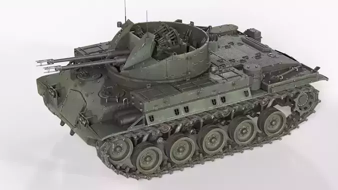 M42 Duster 40mm Anti Aircraft Tank