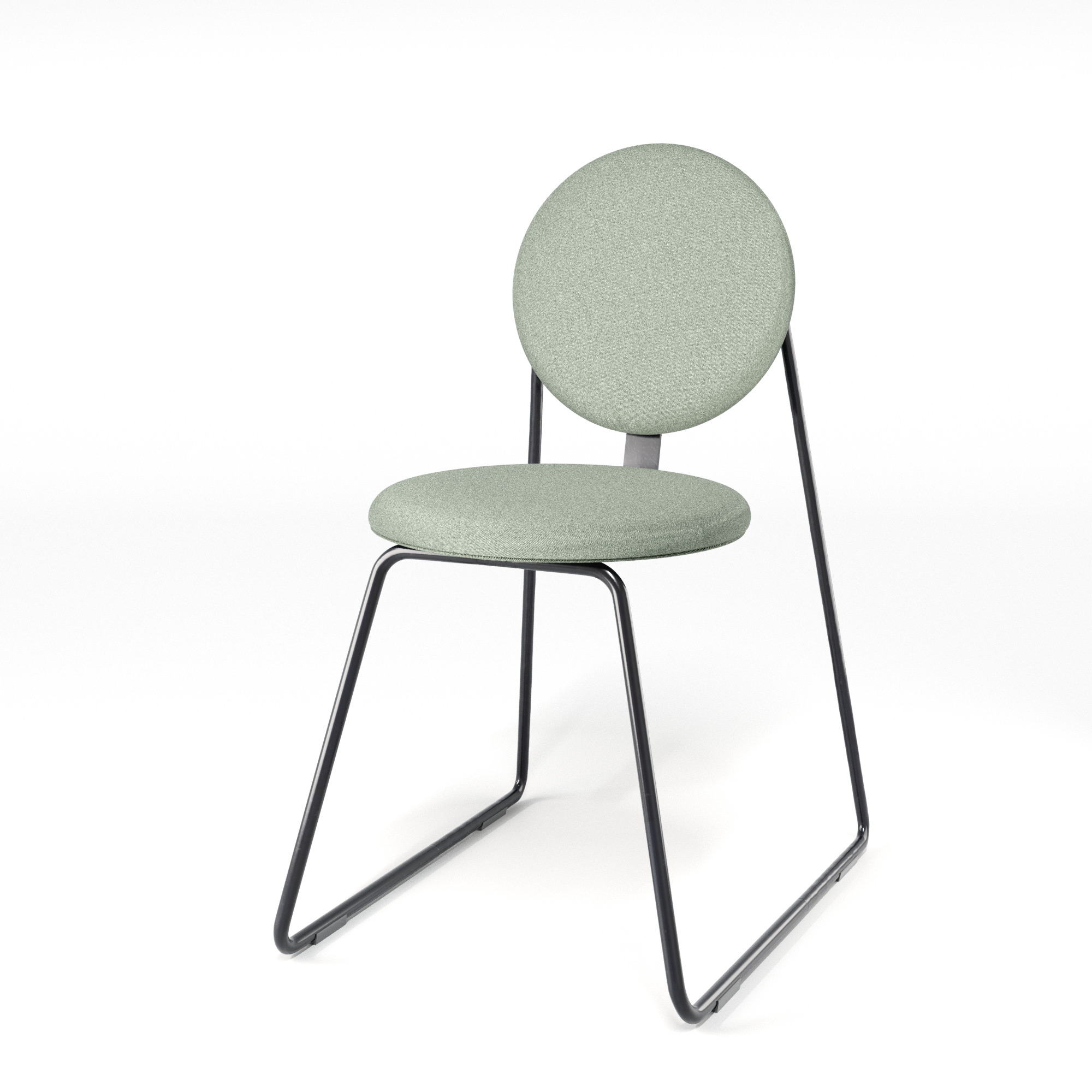 MANHULT Chair Ikea 3D Model  Low-poly 3D model_1