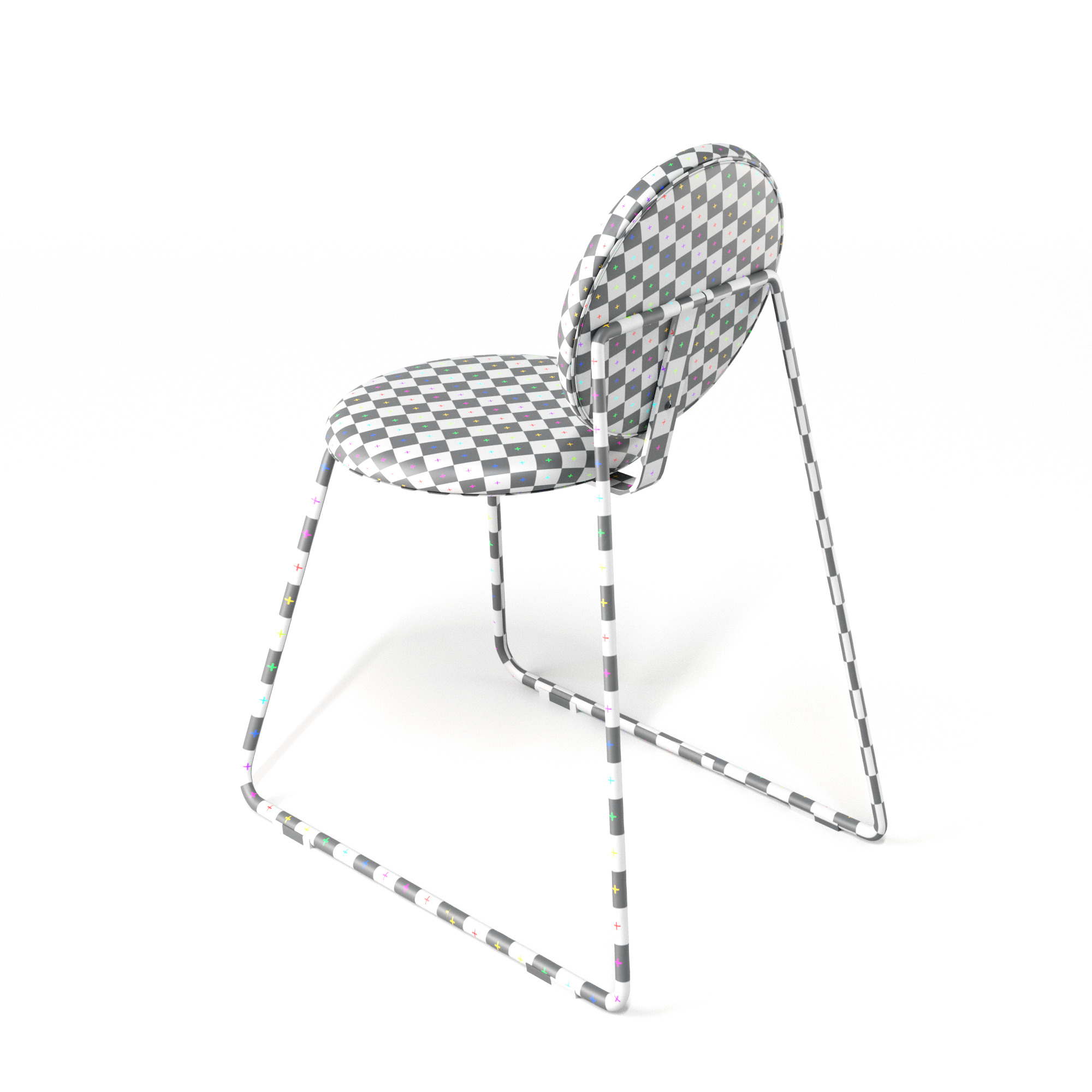 MANHULT Chair Ikea 3D Model  Low-poly 3D model_4