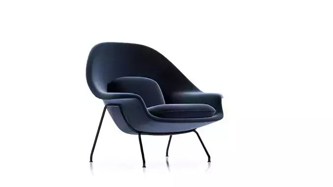 Knoll saarinen womb chair 3D model