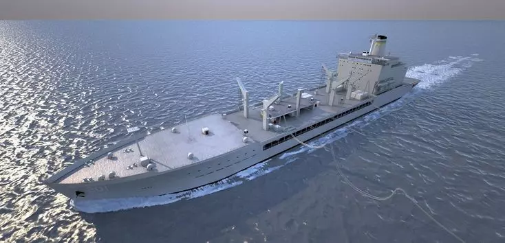 USNS Patuxent High-Quality 3D Model Low-poly 3D model_2