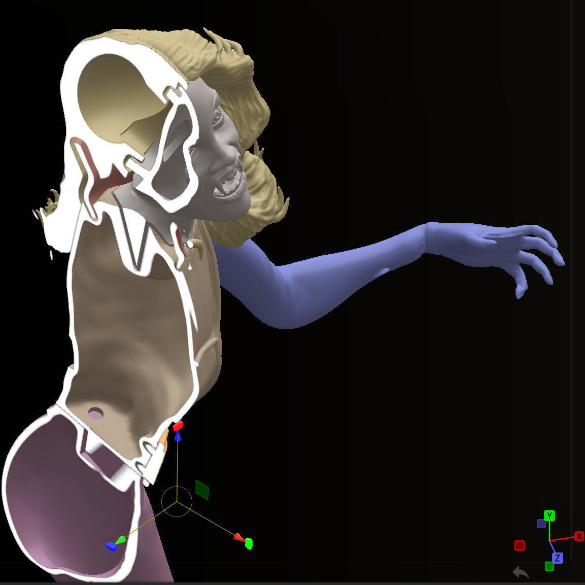 Colonel Wilma Space Vampire - Buck Rogers in the 25th Century 3D print model_12