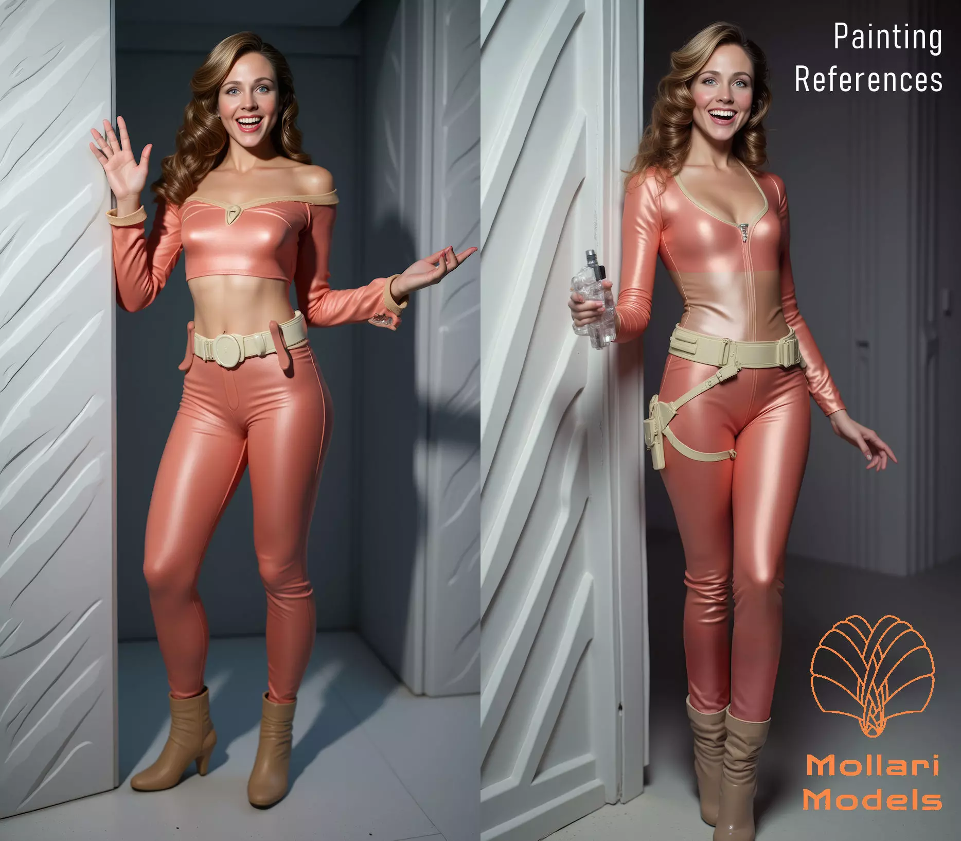 Colonel Wilma Space Vampire - Buck Rogers in the 25th Century 3D print model_3