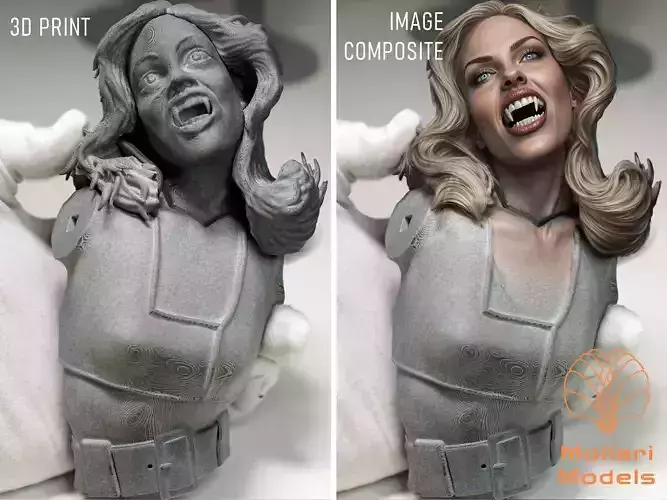 Colonel Wilma Space Vampire - Buck Rogers in the 25th Century