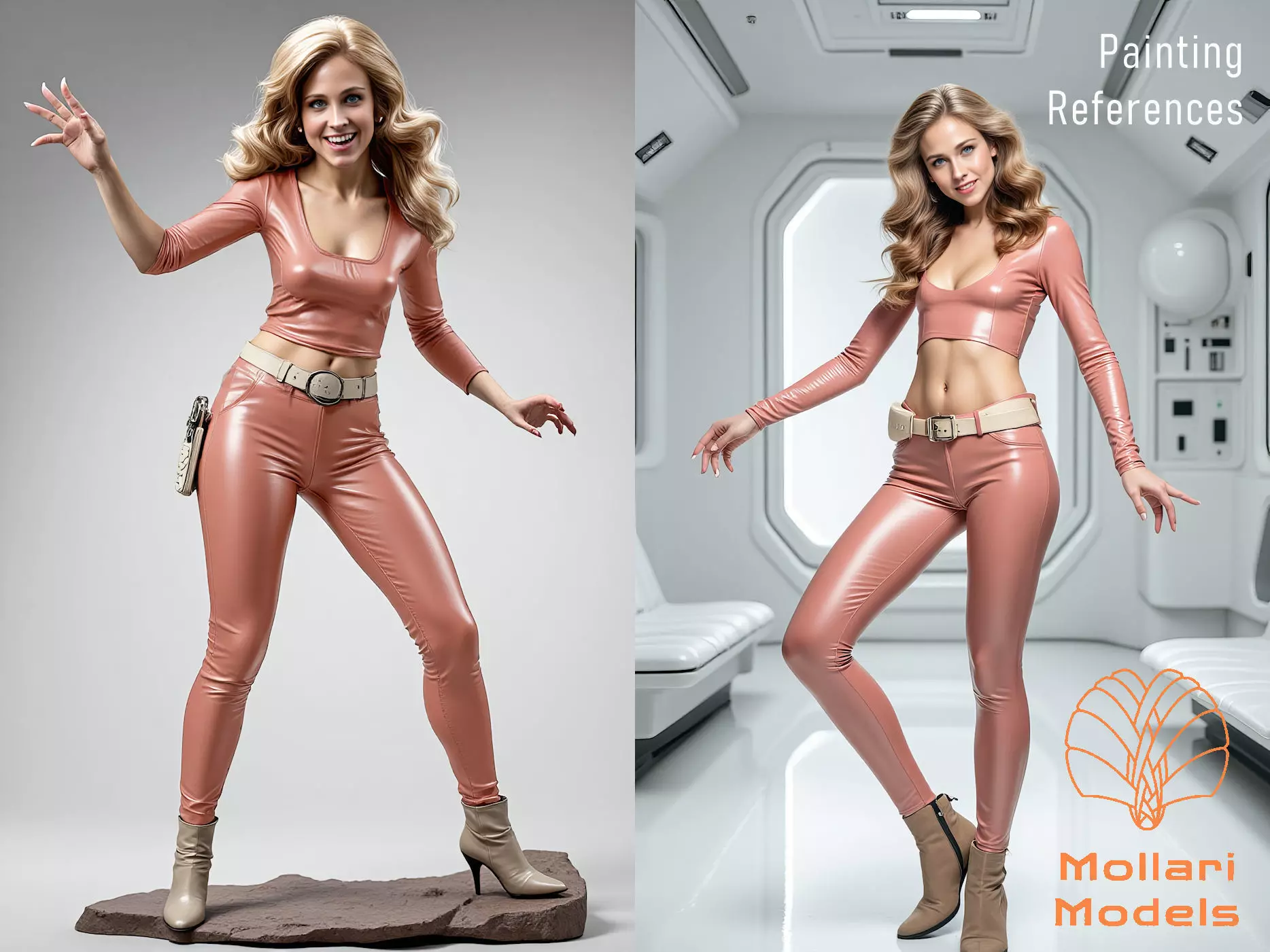 Colonel Wilma Space Vampire - Buck Rogers in the 25th Century 3D print model_4