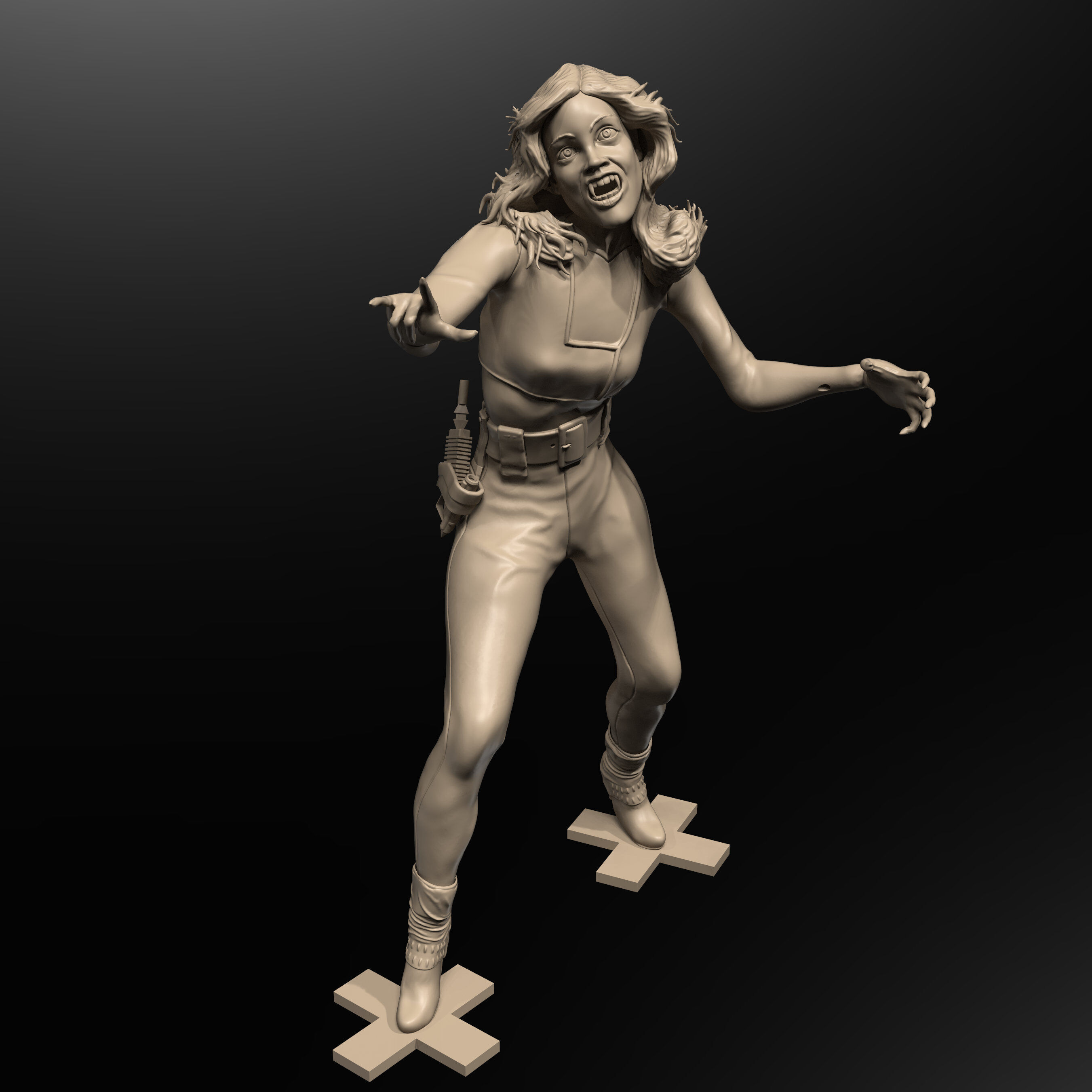 Colonel Wilma Space Vampire - Buck Rogers in the 25th Century 3D print model_5
