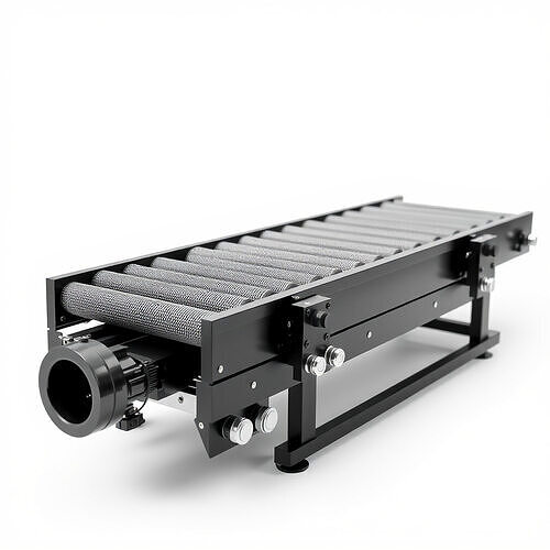 Industrial Conveyor Belt D Model Pack Low-poly 3D model