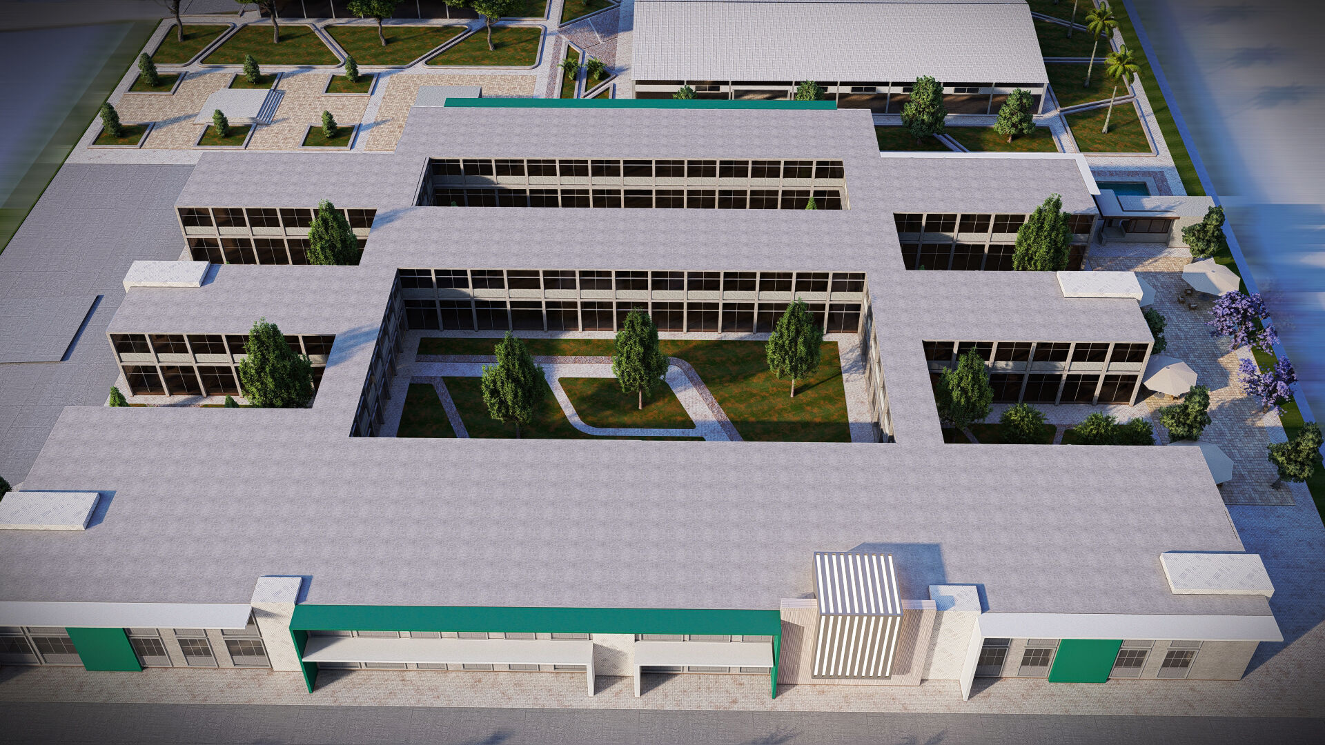  Building Design Animated  3D model_3