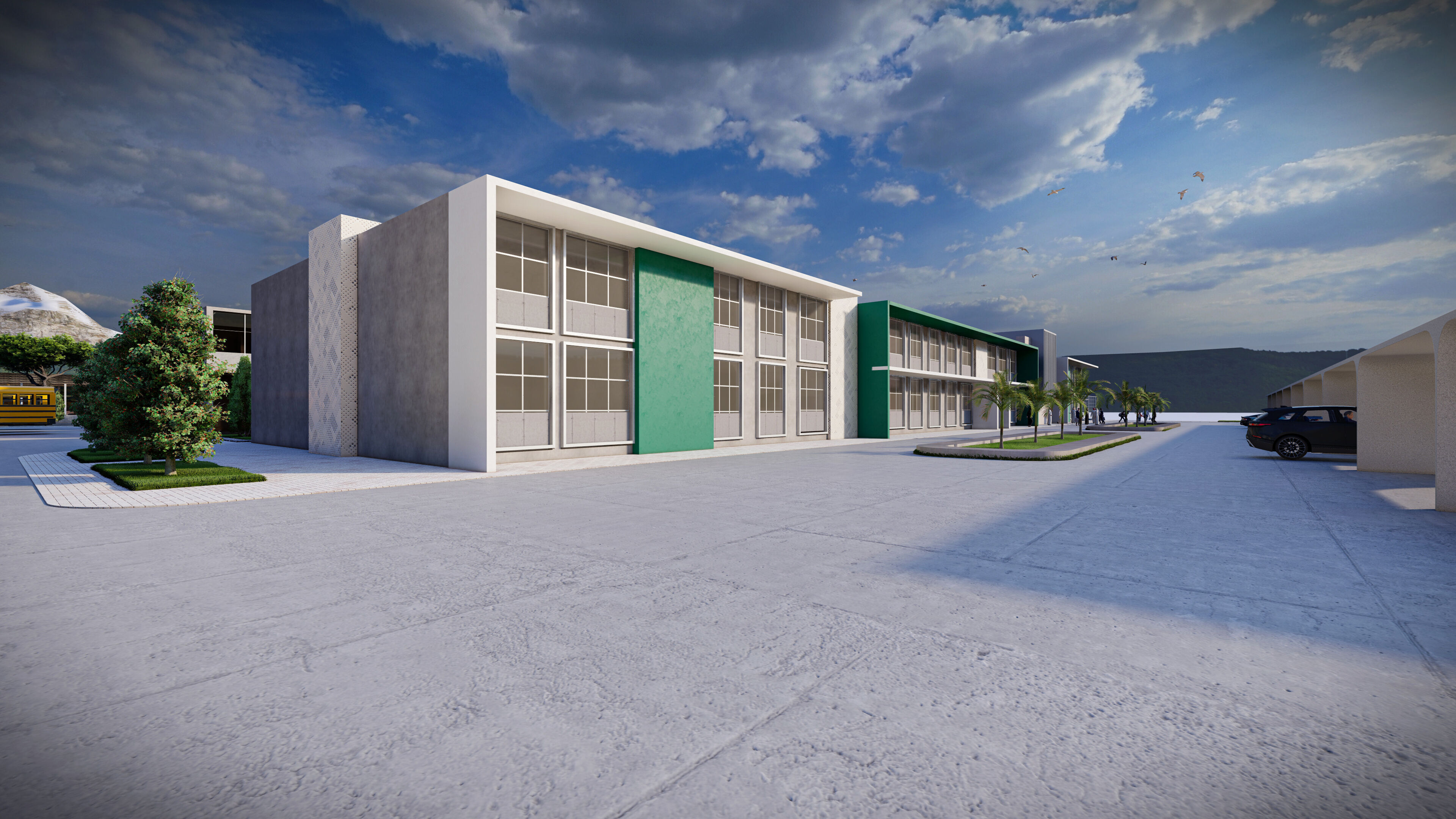  Building Design Animated  3D model_6