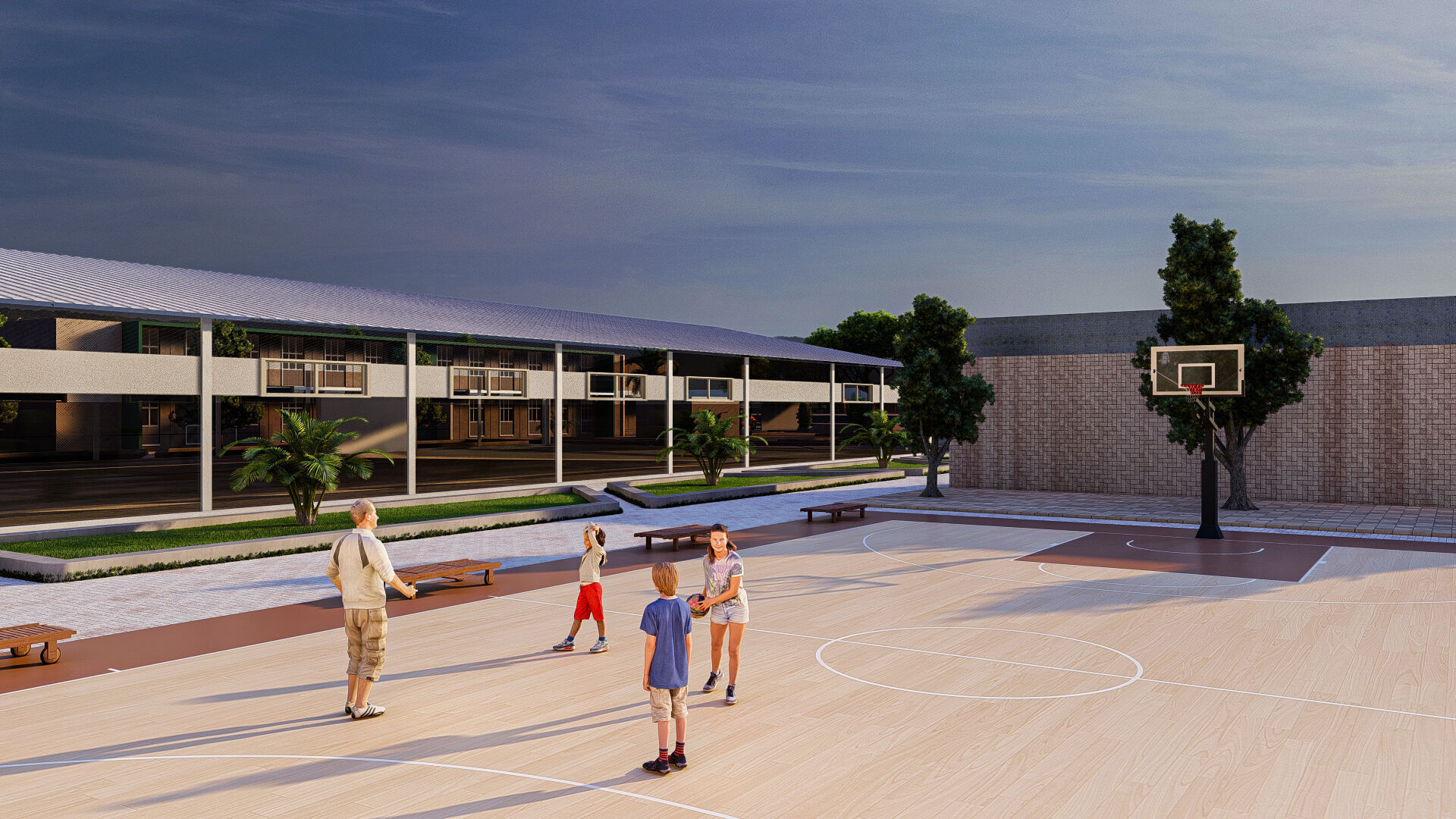  Building Design Animated  3D model_8