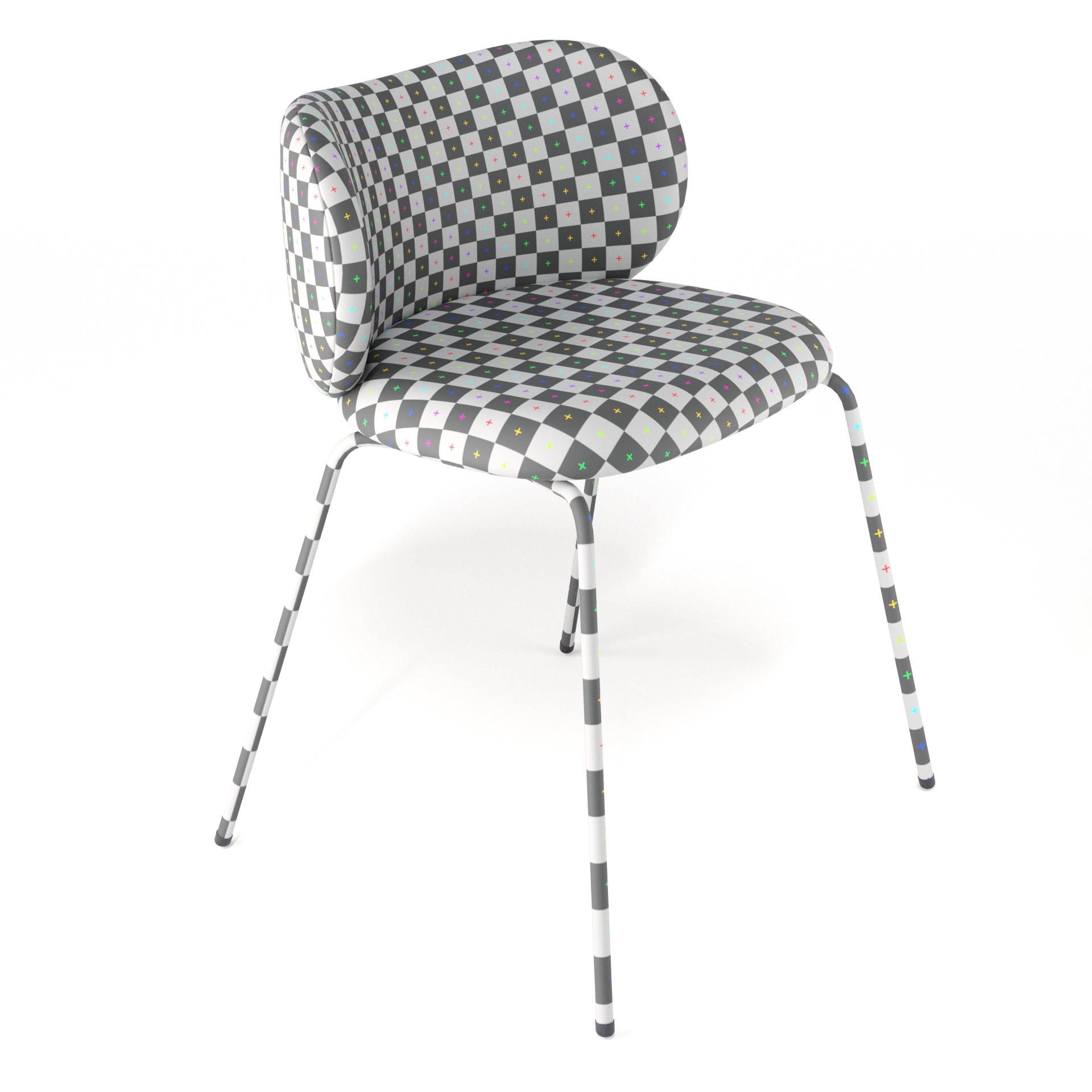 KRYLBO Chair Ikea 3D Model Low-poly 3D model_3