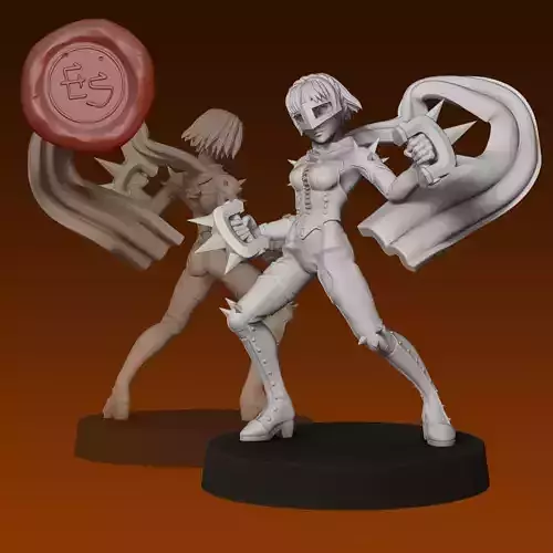 Makoto Nijima Queen - Persona 5 - 3D Print Miniature