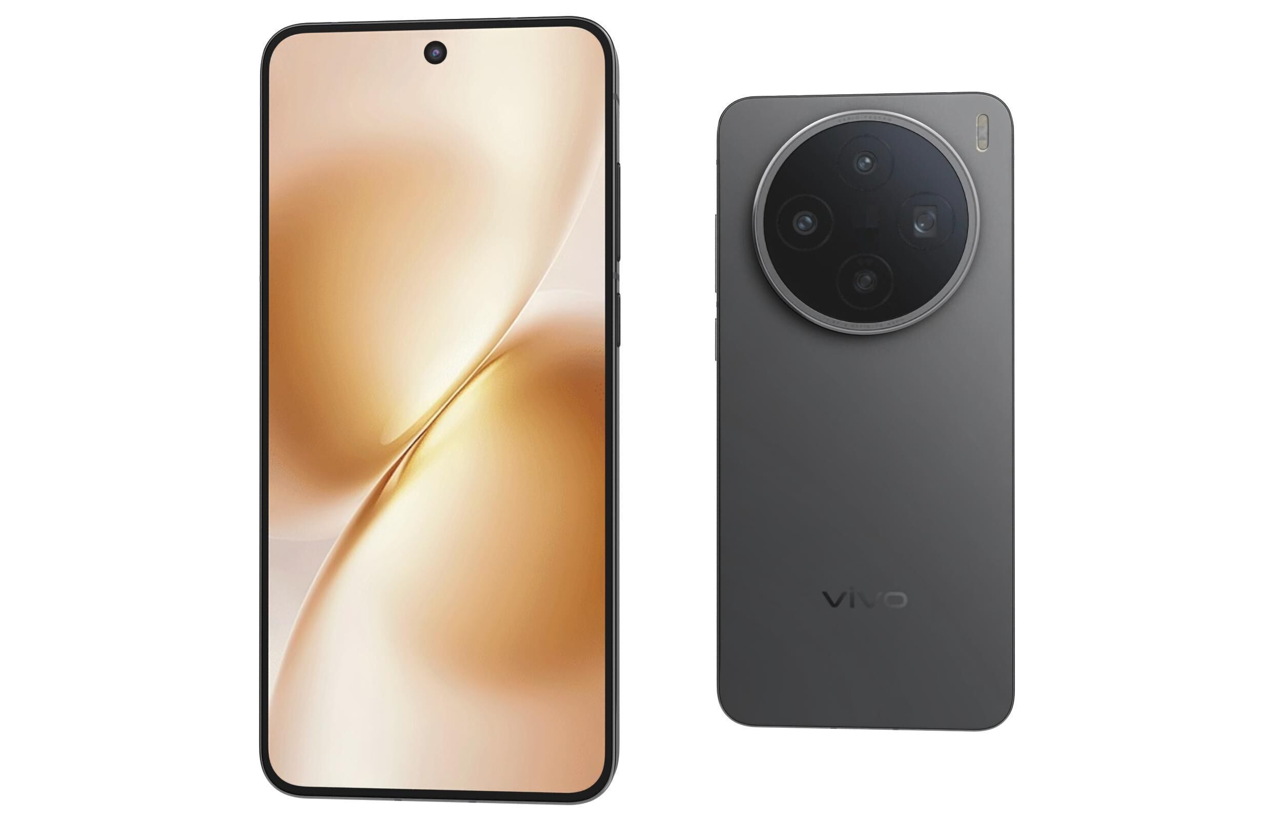 Vivo X200s Simple Black 3D model_6