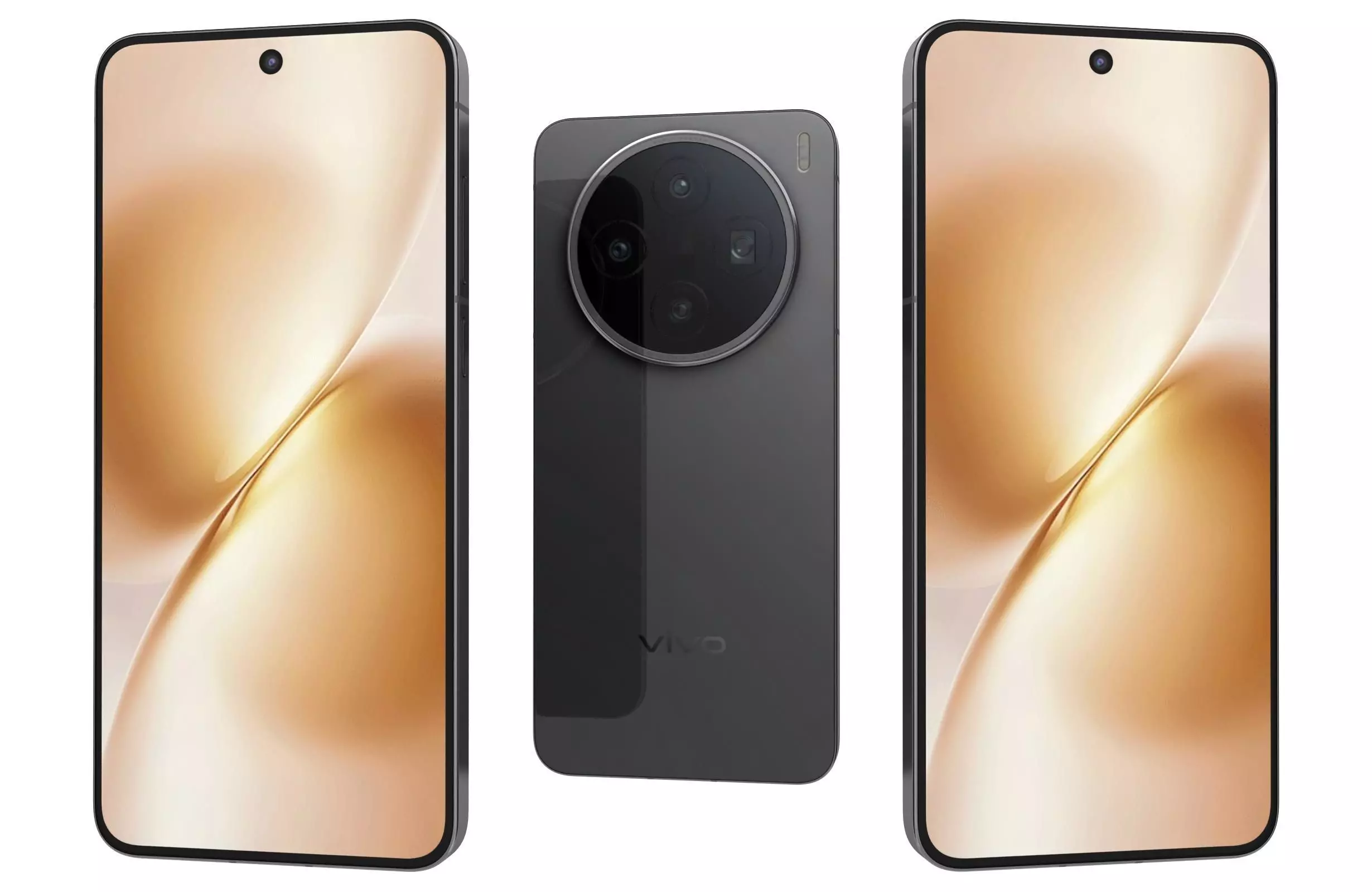 Vivo X200s Simple Black 3D model_0