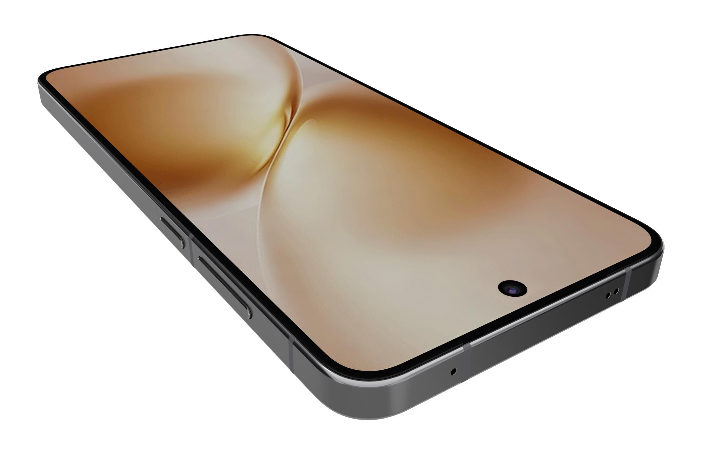 Vivo X200s Simple Black 3D model_17