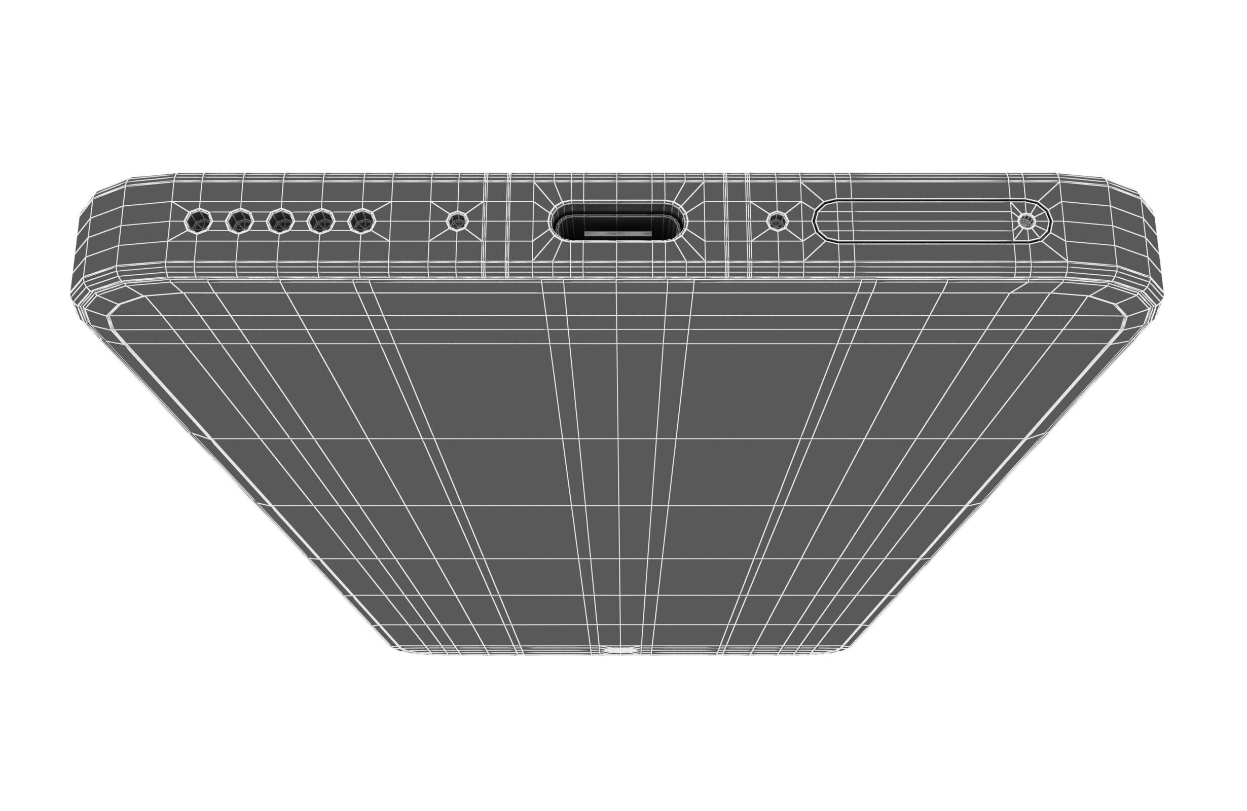 Vivo X200s Simple Black 3D model_25