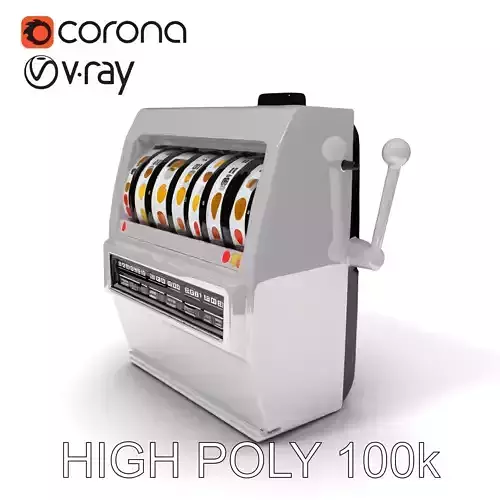 Slot Machine D Model Pack Low-poly 3D model