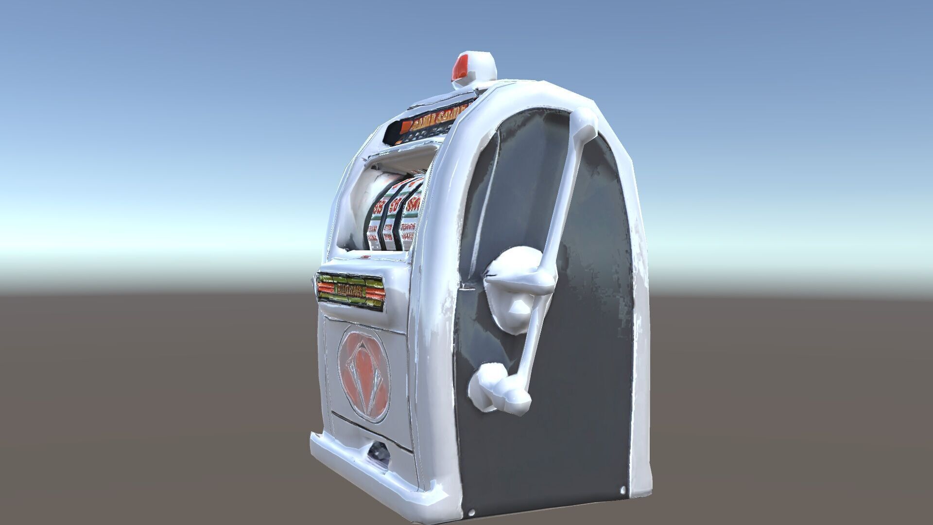 Classic Slot Machine D Model Pack Low-poly 3D model_7
