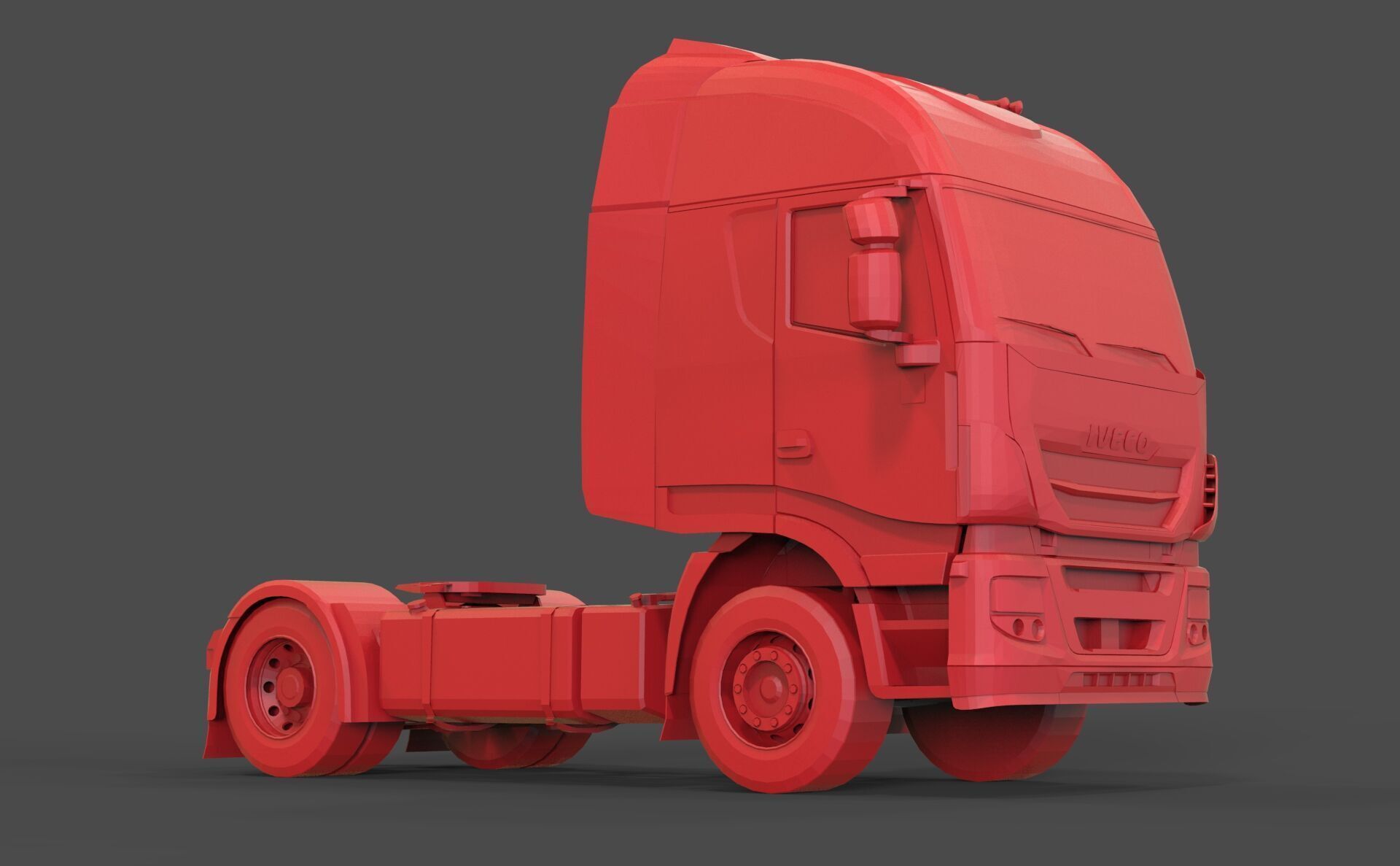 Iveco Stralis Hi Way 3D print model_2