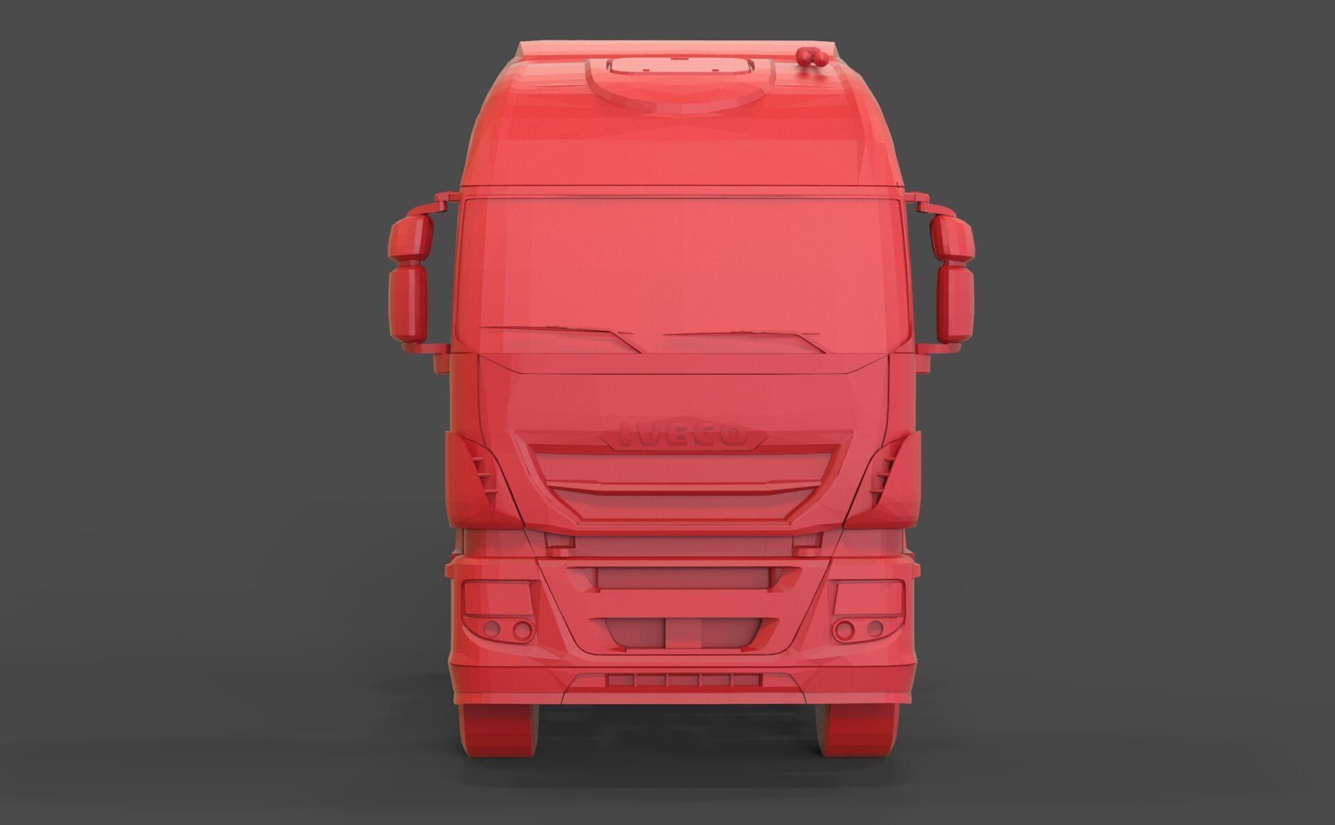 Iveco Stralis Hi Way 3D print model_1