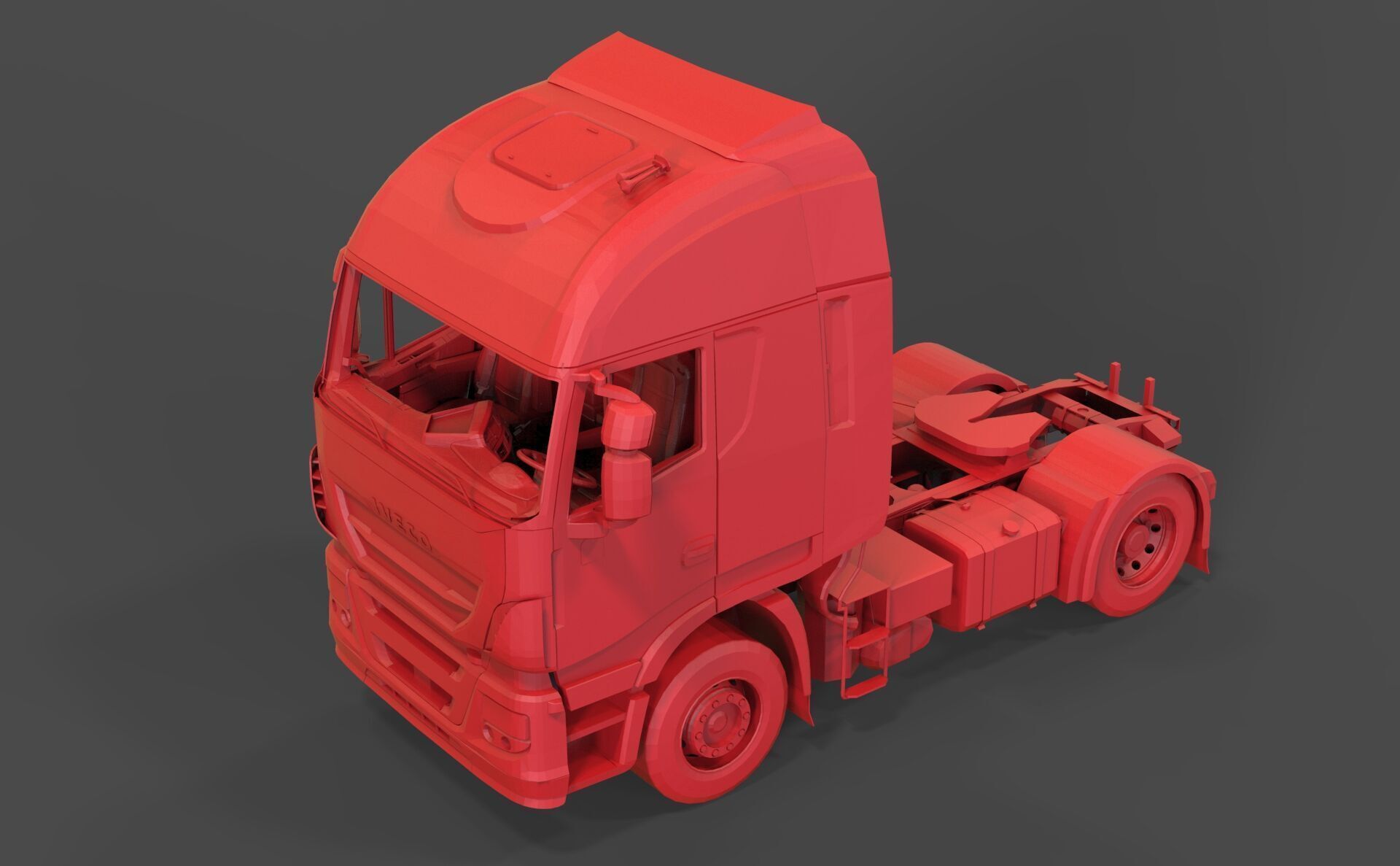 Iveco Stralis Hi Way 3D print model_6