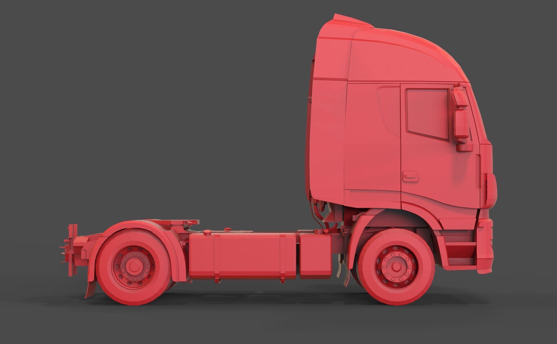 Iveco Stralis Hi Way 3D print model_3