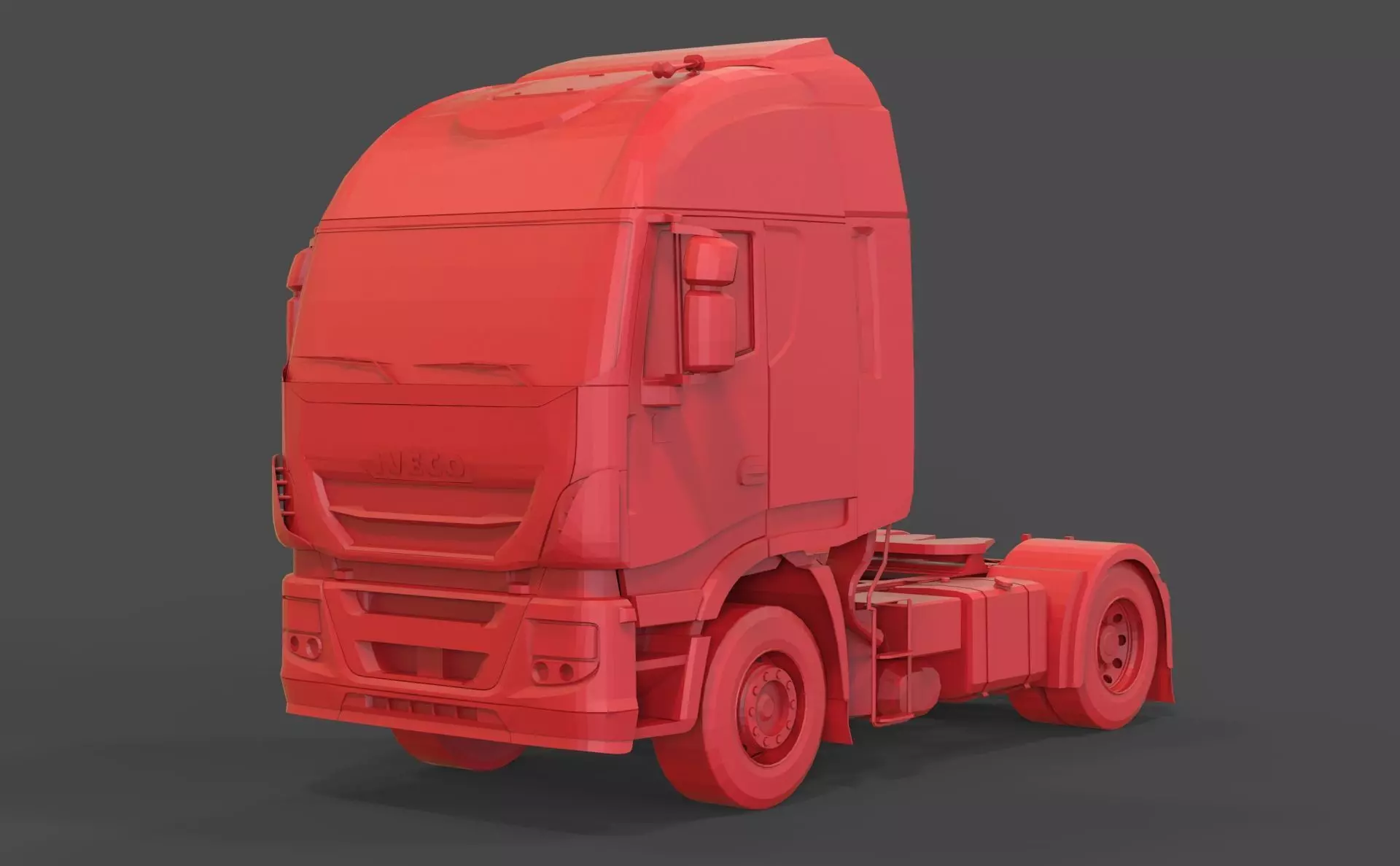 Iveco Stralis Hi Way 3D print model_0