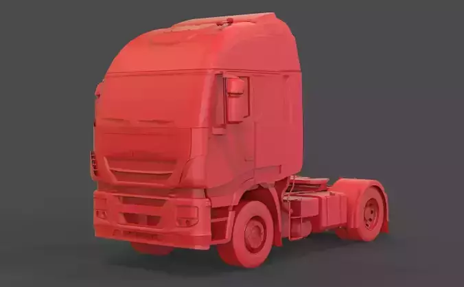Iveco Stralis Hi Way 3D print model