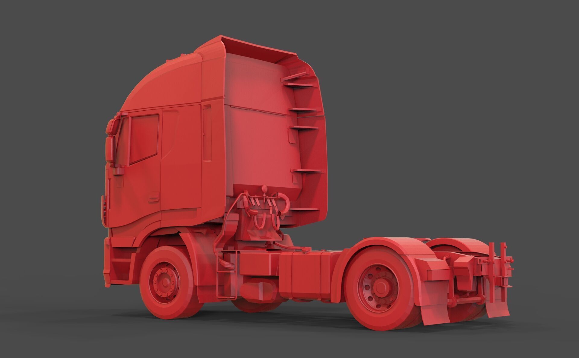 Iveco Stralis Hi Way 3D print model_5