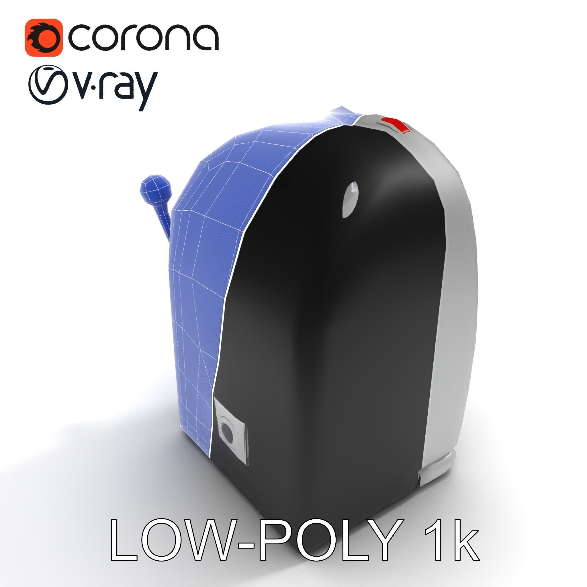 Vintage Slot Machine D Model Pack Low-poly 3D model_27