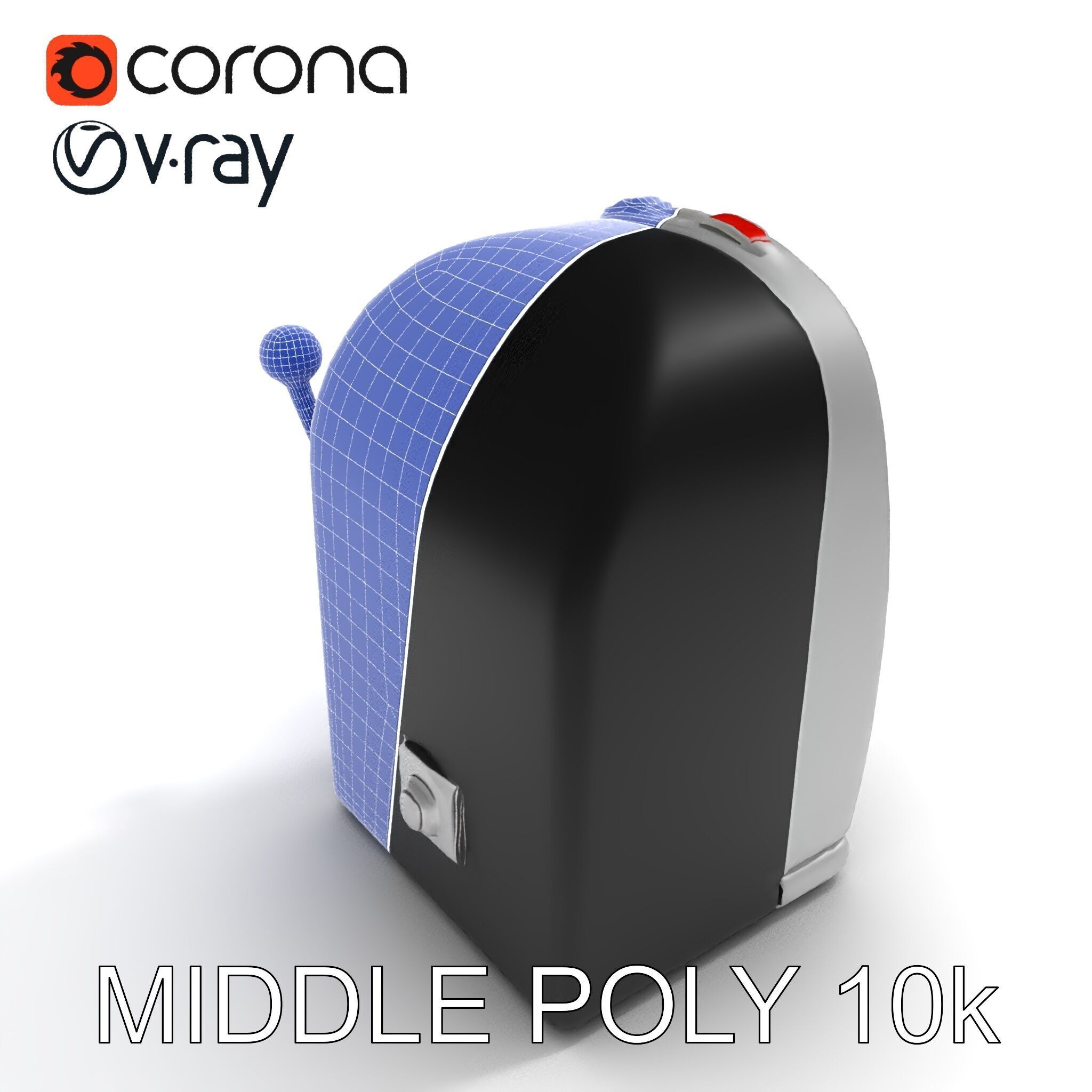 Vintage Slot Machine D Model Pack Low-poly 3D model_16