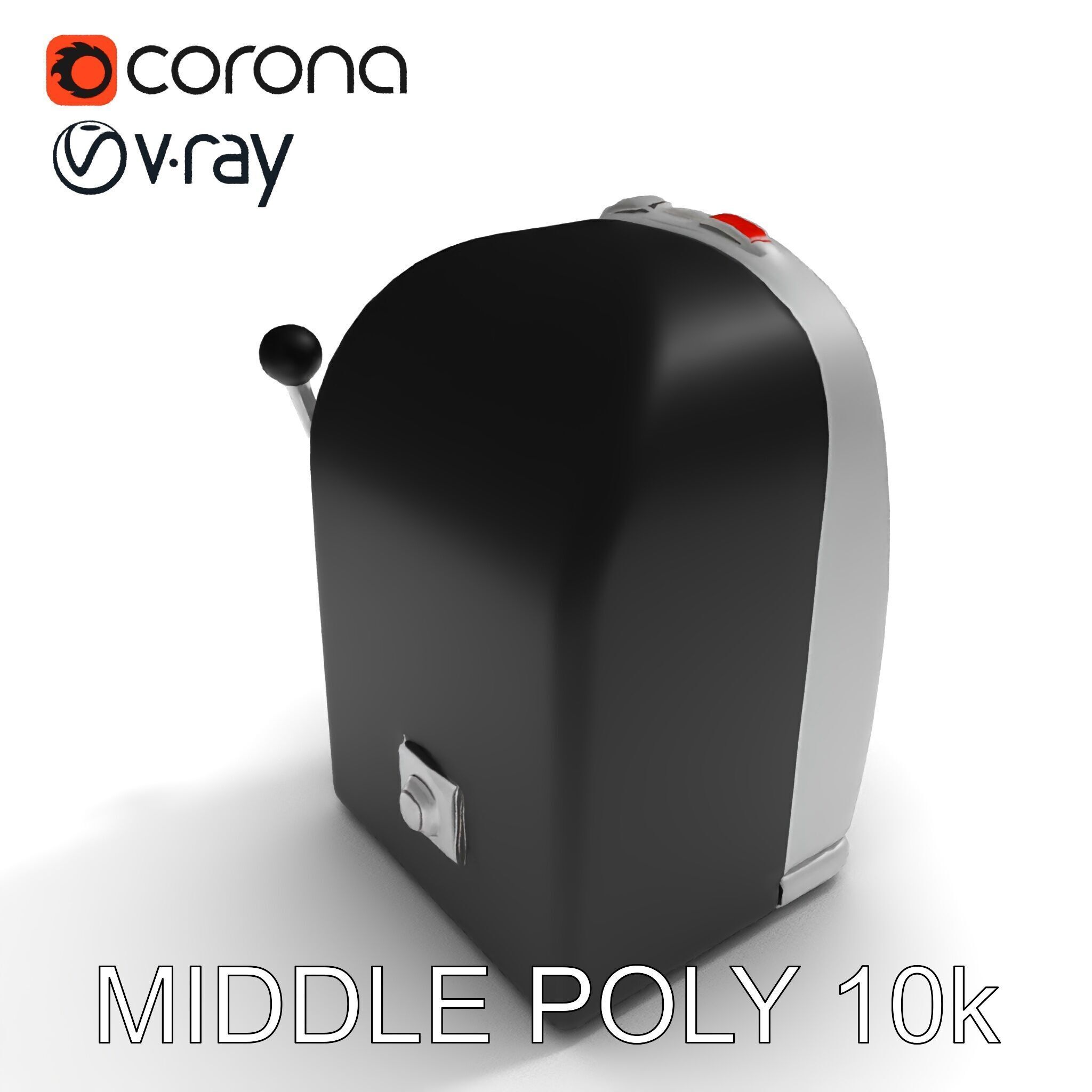 Vintage Slot Machine D Model Pack Low-poly 3D model_19