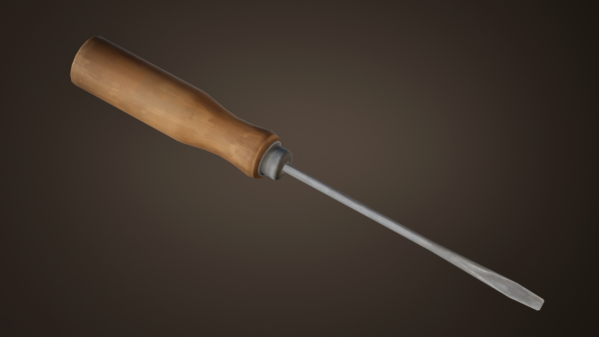 Tool Pack Handpainted Stylized VR Game Ready Low-poly 3D model_15