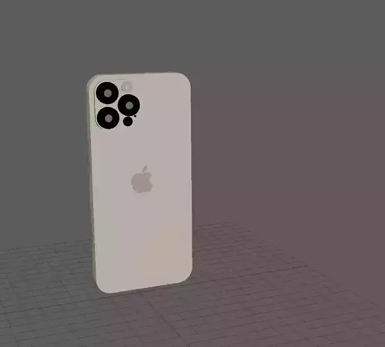 iphone 12 pro 3d model
