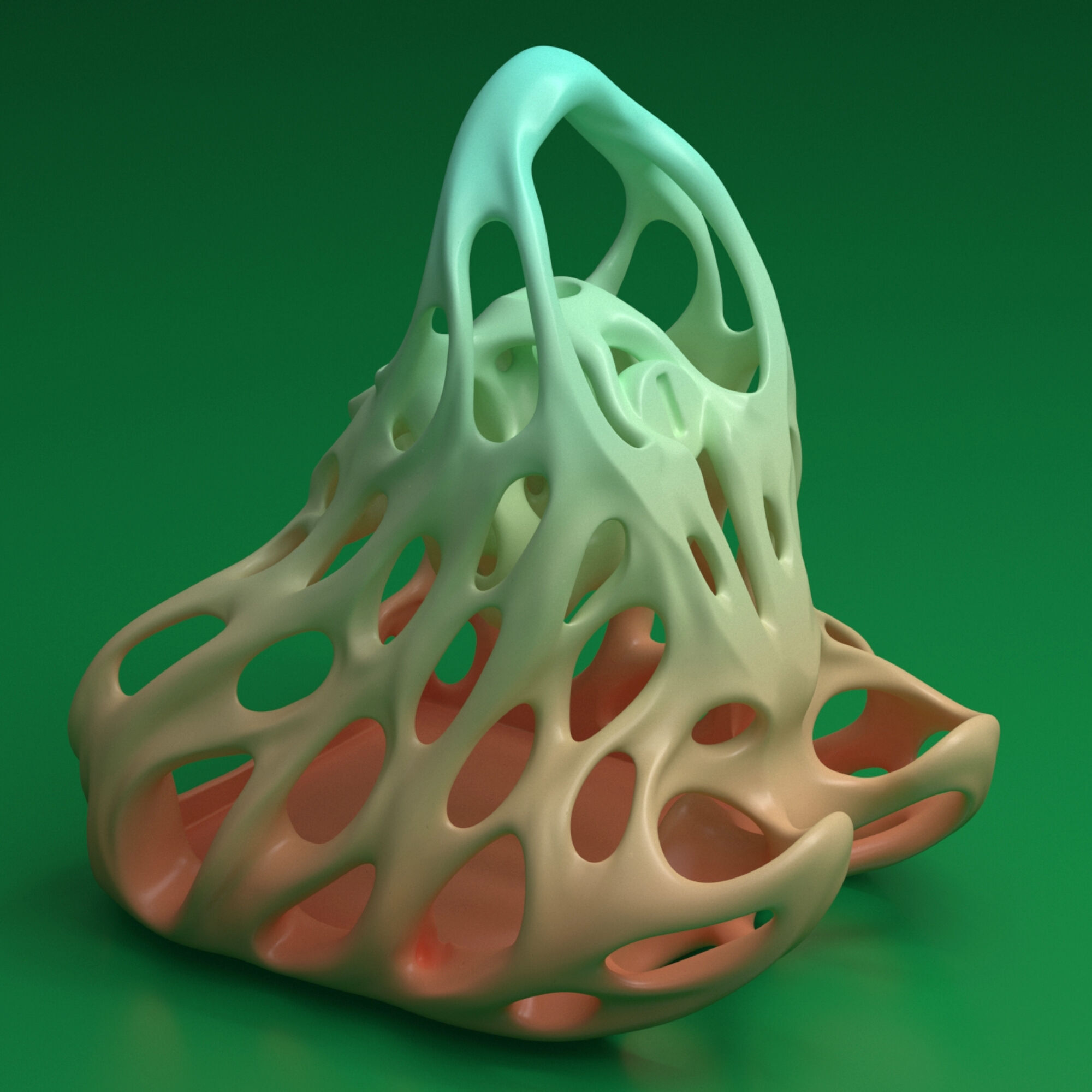 Futuristic Stand 3D print model_3