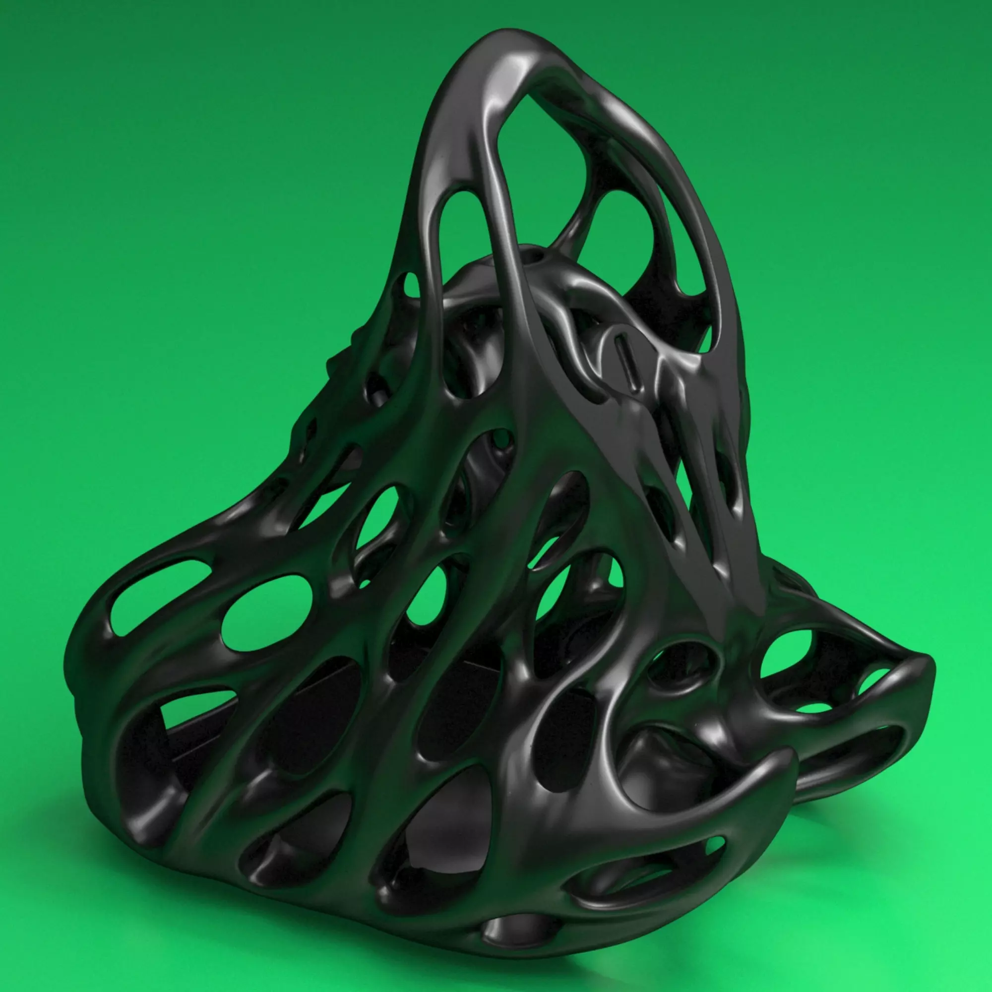 Futuristic Stand 3D print model_0