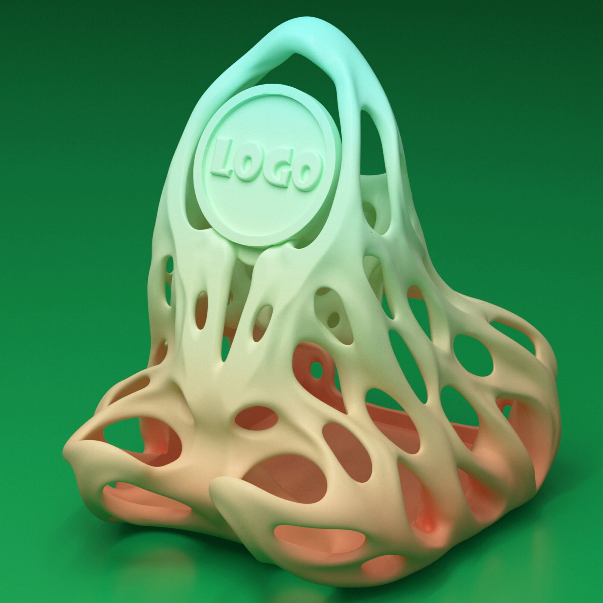 Futuristic Stand 3D print model_10
