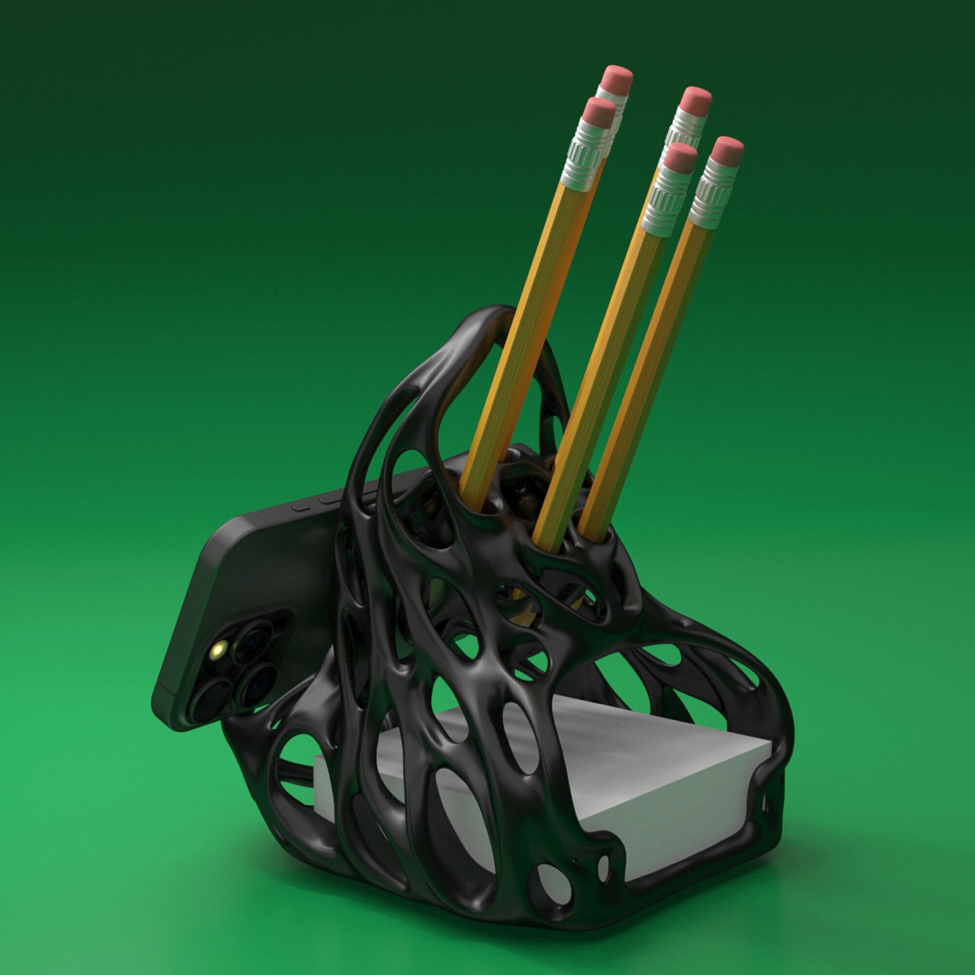 Futuristic Stand 3D print model_6