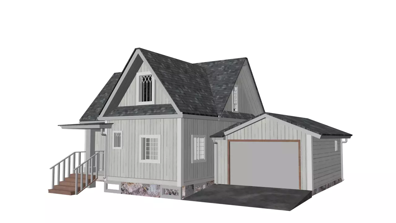 House Free low-poly 3D model