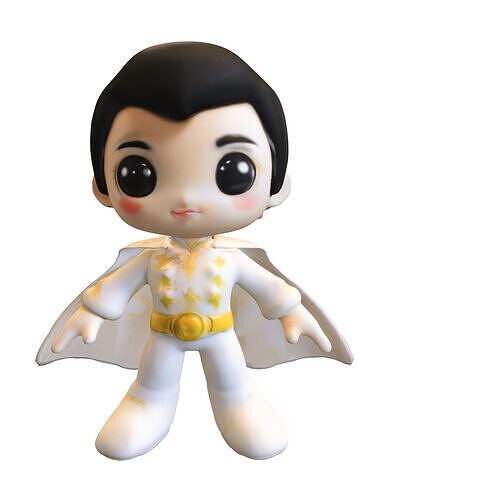Chibi Star Performer 3D model