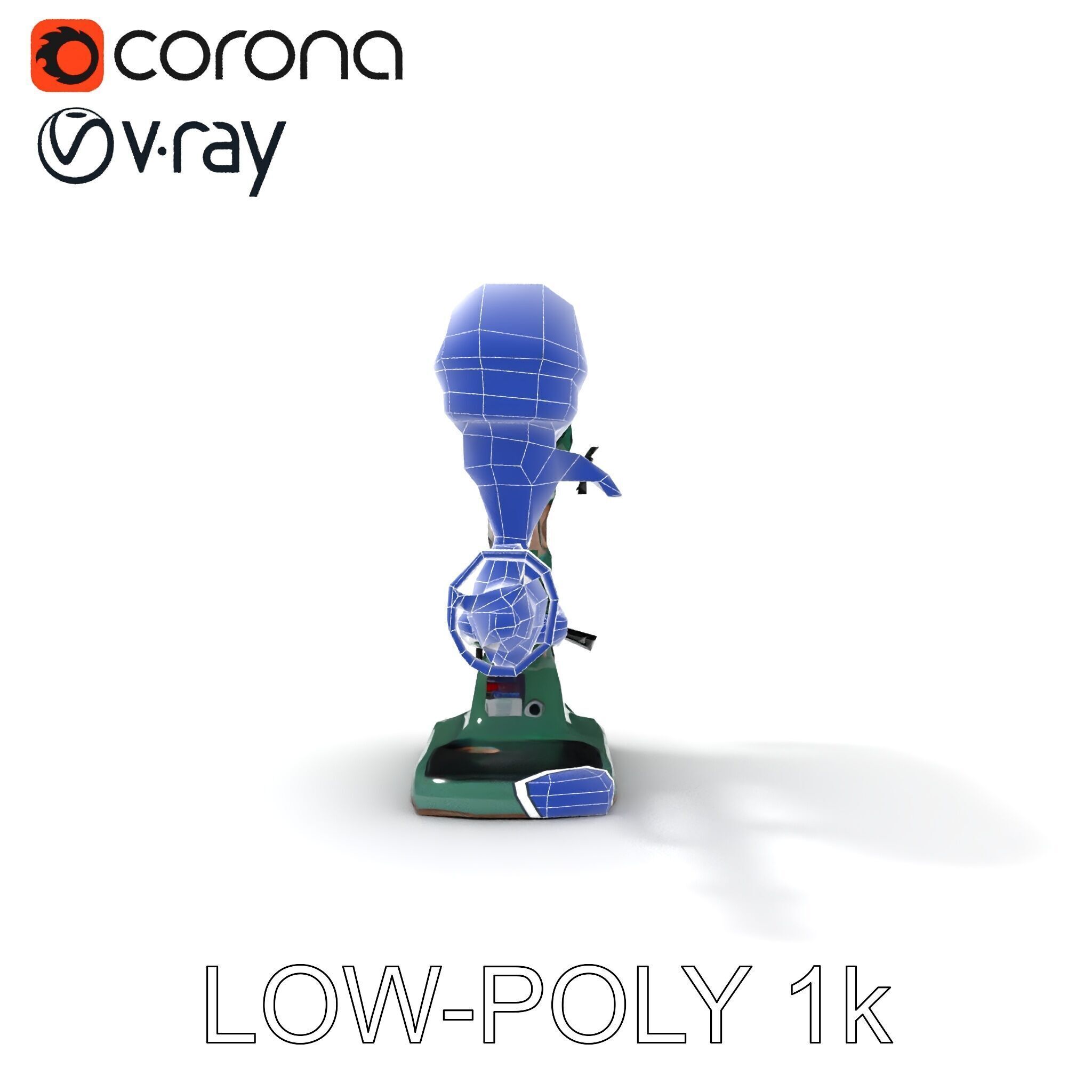 Industrial Drill Press Model Pack for D Rendering and Game De... Low-poly 3D model_23